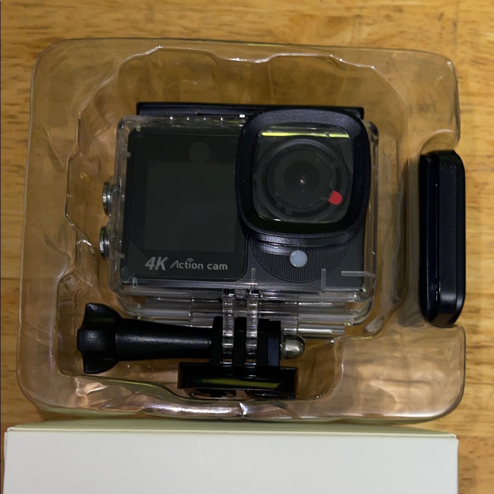 Everywhere Anytime 4K Action Cam waterproof - Black